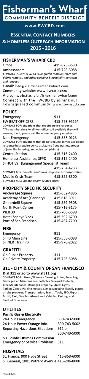 WEB PIERsafe Contact Numbers frontside 2015 2016